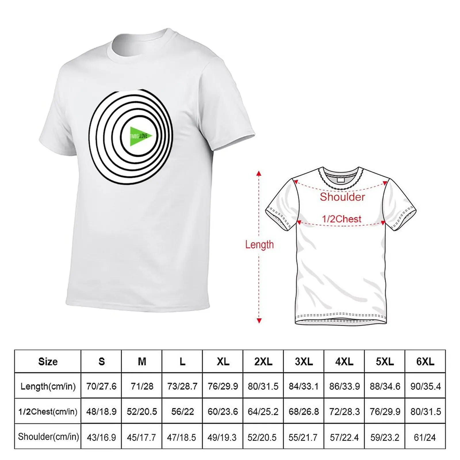 TMBPTMBG 2024 Icon T-Shirt Plus Size Non-Shrink T-Shirt