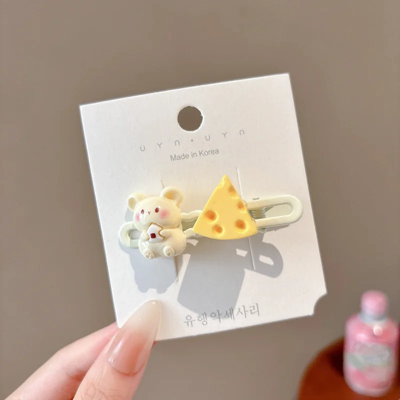 

Yiwu Cute Hair Clips Wholesale Spring and Summer Bangs Side Clips Children's Duckbill Clips 2025 New Dopamine Hairpins for Girls