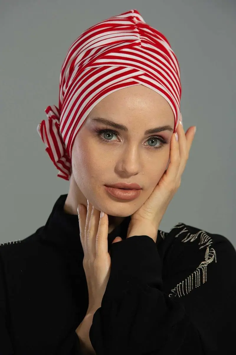 Cruz Rosa rayada hueso rojo