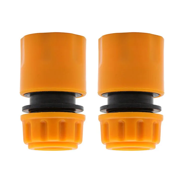 

2Pcs Garden Hose Quick Connector Water Hose End Adapters Quick Connect Lawn Mower for 1/2" Faucets 12-16mm Diameter Water Pipe