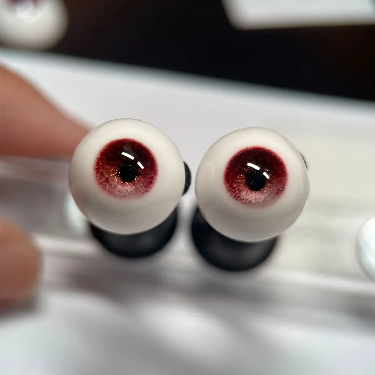 Neue Puppe Augen Harz 8/10/12/14/16/18mm DIY Handgemachte Puppe Zubehör Augapfel Für 1/3 1/4 1/6 OB11 BJD Puppe Gips Augen