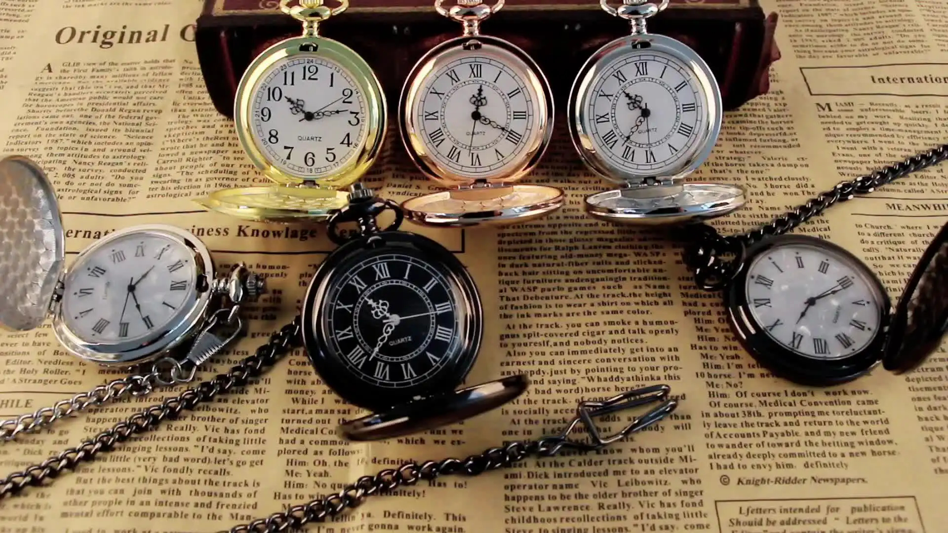 Fashion 37CM Fob Chain Smooth Steel Quartz Pocket Watch Vintage Roman Nmber Dial Pendant Fob Watch Gifts Clock