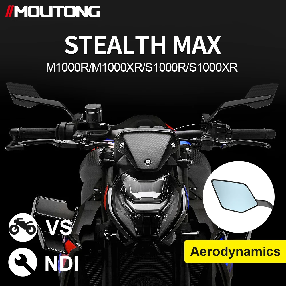 

2025 New Motorcycle Rearview Mirror Side The Wing Mirror For BMW CE04 CE 04 S1000XR S 1000 XR M1000R R NINET R1300GS ASA 1300GS