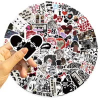10/50/100/150pcs Downtown Y2K Girls Aesthetics Retro Graffiti Stickers Phone Guitar Laptop Suitcase Waterproof Sticker Kids Toy 3