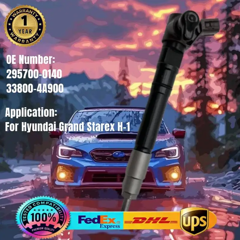 Inyector de Combustible Common Rail 295700-0140 33800-4A900 295700-014 #   338004A900 para Motor Hyundai Grand Starex H-1 2.5 CRDI