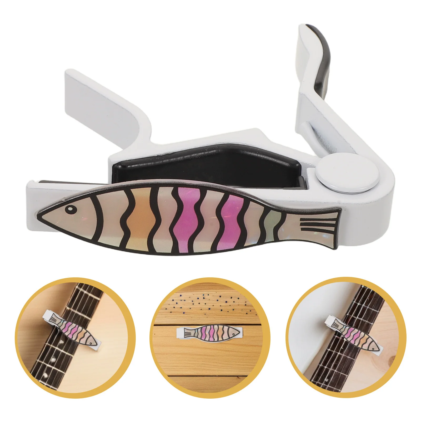 

Guitar Capo Metal Alloy Tuning Tool For Acoustic Electric Guitar Ukulele Mandolin Banjo Bass Fast Release Instrument