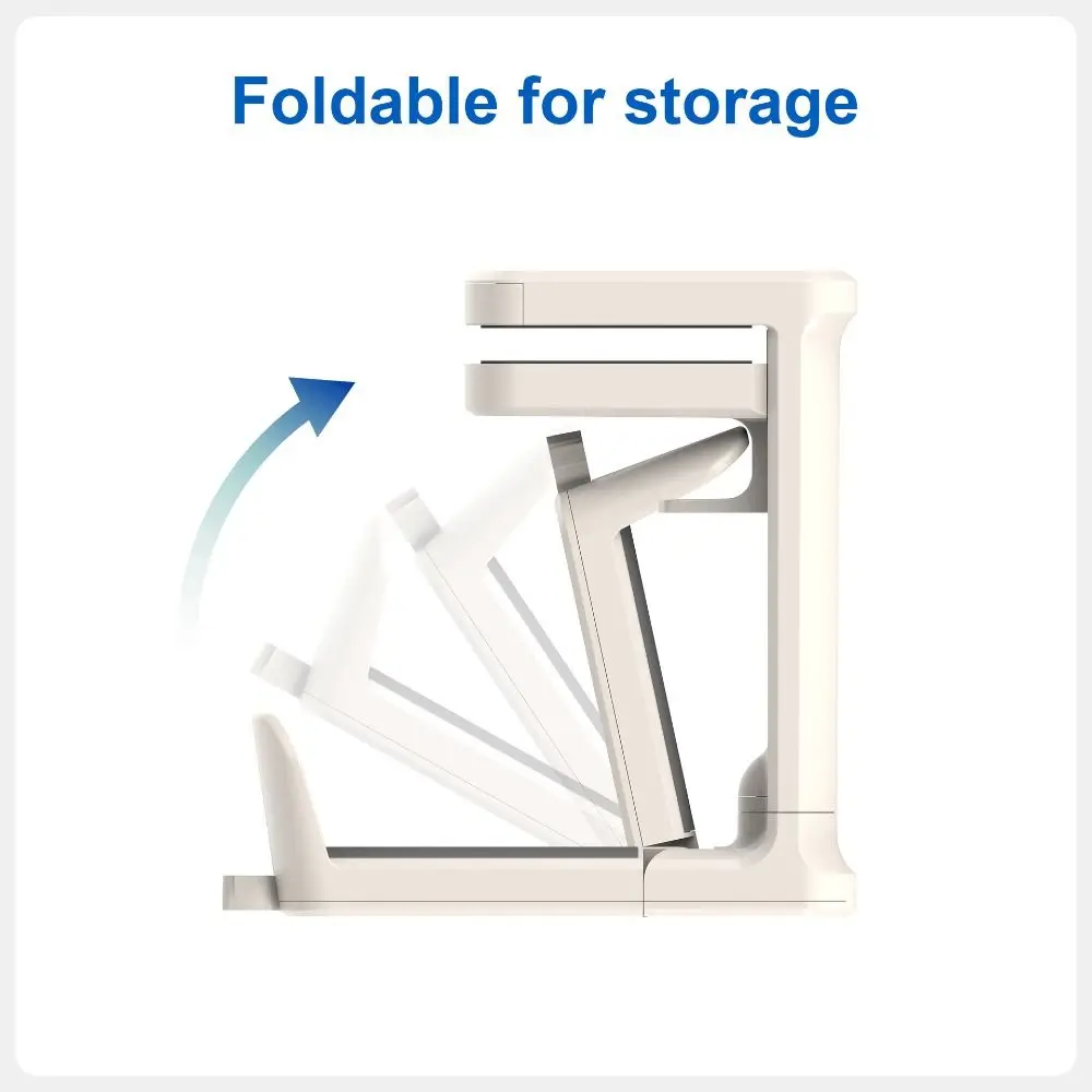 

Дизайнерский настольный органайзер 4-в-1, съемный подстаканник под столом, складная компактная вешалка для наушников, перегородка для хранения