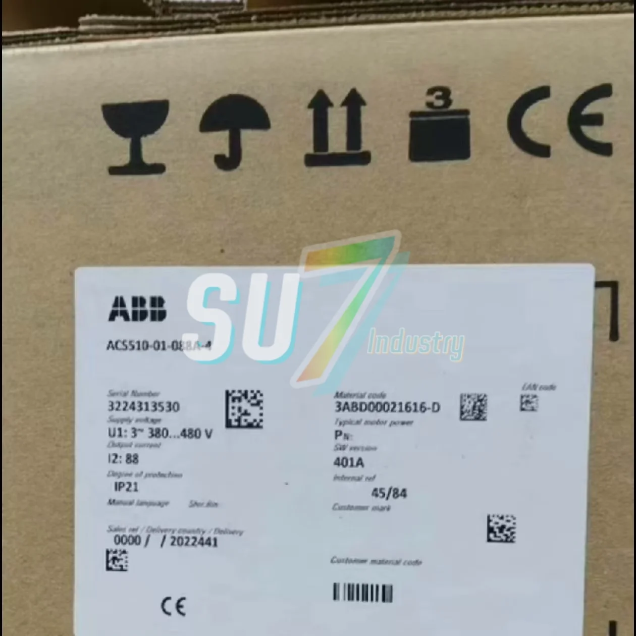 

Преобразователь частоты новый в наличии ACS510-01-088A-4