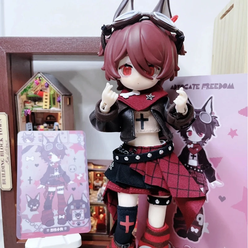 

In Stock Freedom Advocates Cute 1/12 Bjd Blind Box Dolls Trendy Ornament Figures Hand Puppets Collectible Model Birthday Gift