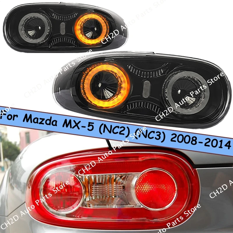 

Объектив проектора Beam Angel Eye, ближний свет, фары, светодиодный указатель поворота, высокие автозапчасти для Mazda MX-5 (NC2) (NC3) 2008-2014