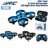 JJRC H36 Mini Rc Drone 6-Axis Headless Mode Helicopter Intelligent 360° Flip Remote Control Quadcopter Drone For Boys Toys Gifts