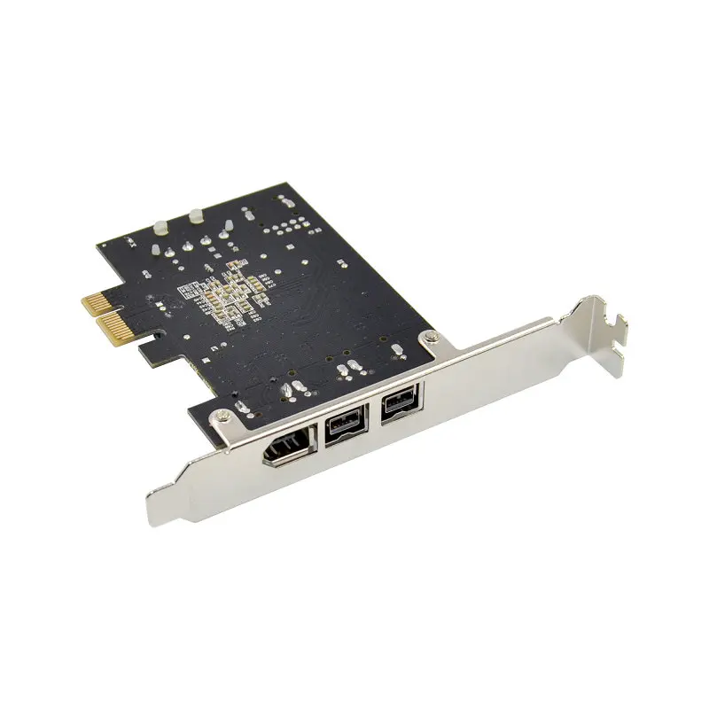 Imagem -06 - Cartão de Expansão para pc Desktop Pci-e 1x para Ieee 1394 dv Video Adapter Controller Cartão Firewire Chip ti Xio2213a