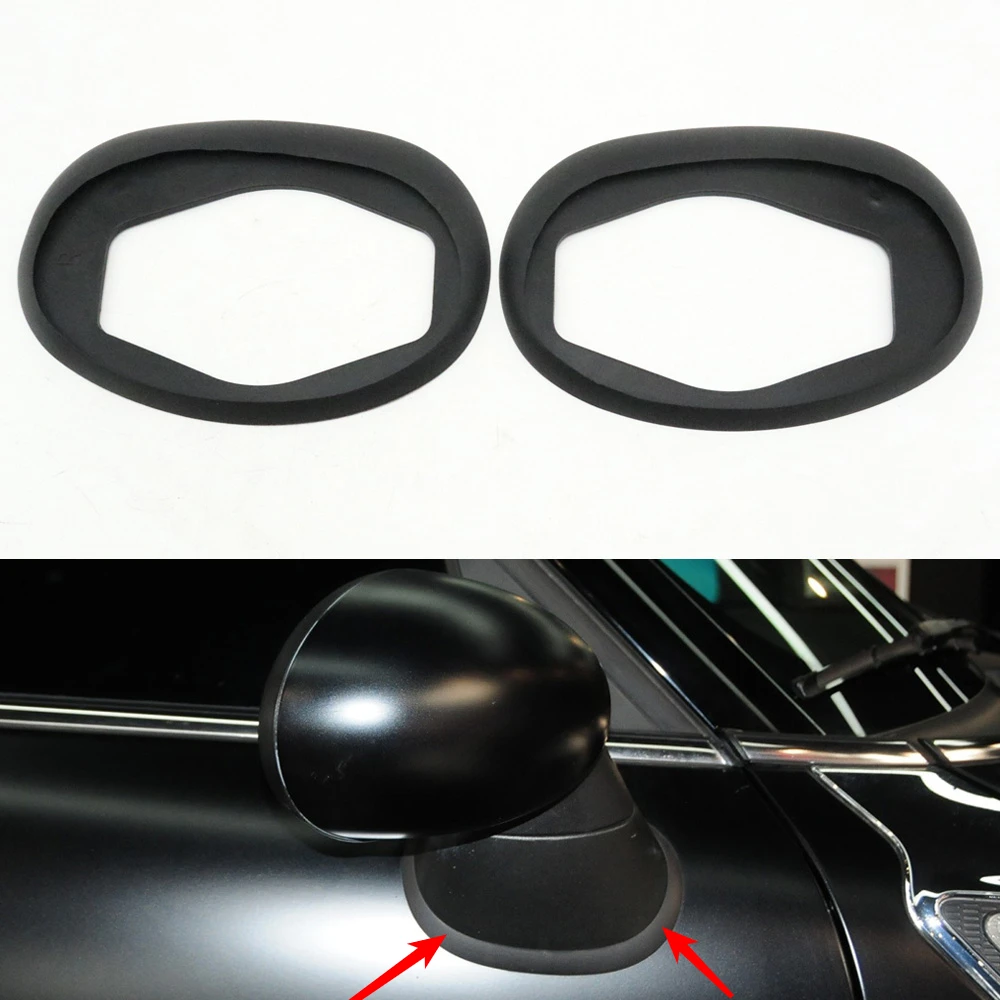 Car Exterior Rearview Mirror Base Rubber Seal Gasket Pad For MINI Cooper S R60 Countryman1.6T 2009-2016 R61 Paceman 2011-2015