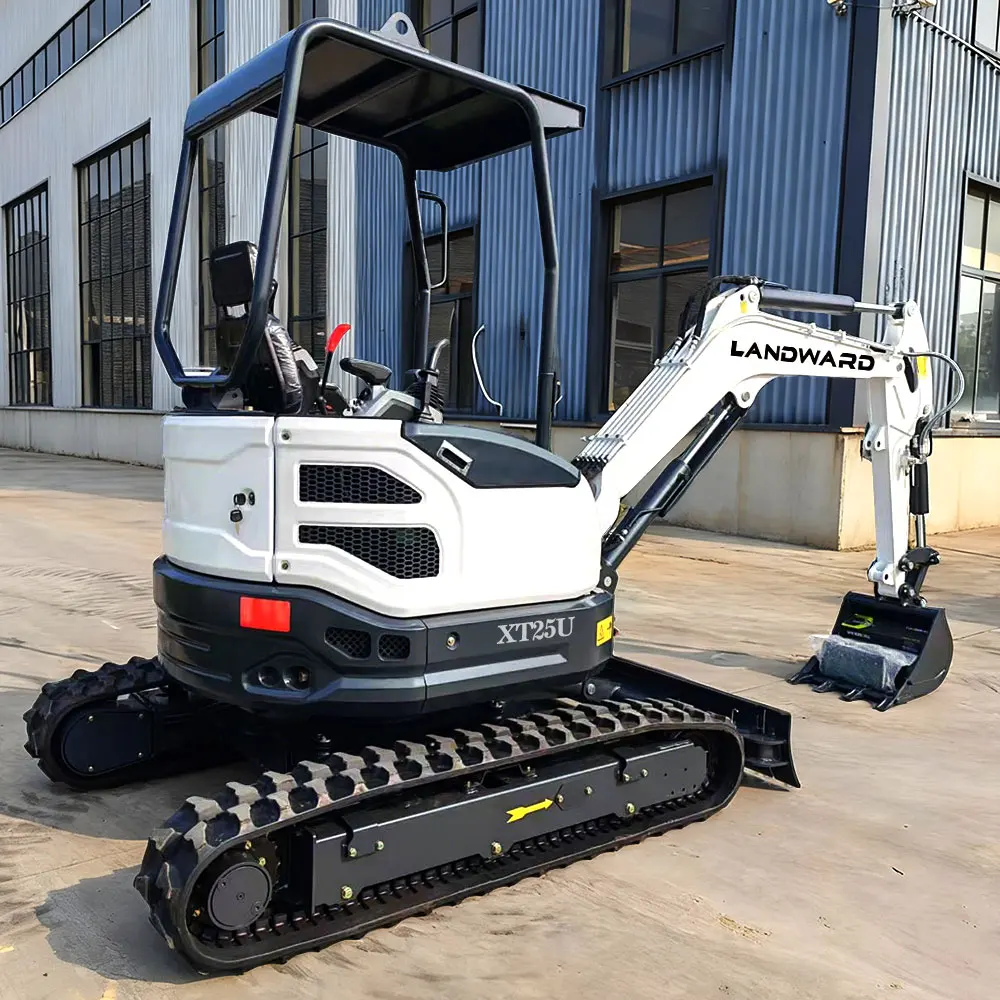 

China Factory 2.5 T Agricultural Hydraulic Excavator Kubota Engine High-Quality Home Excavating Equipment Mini Digger Customized