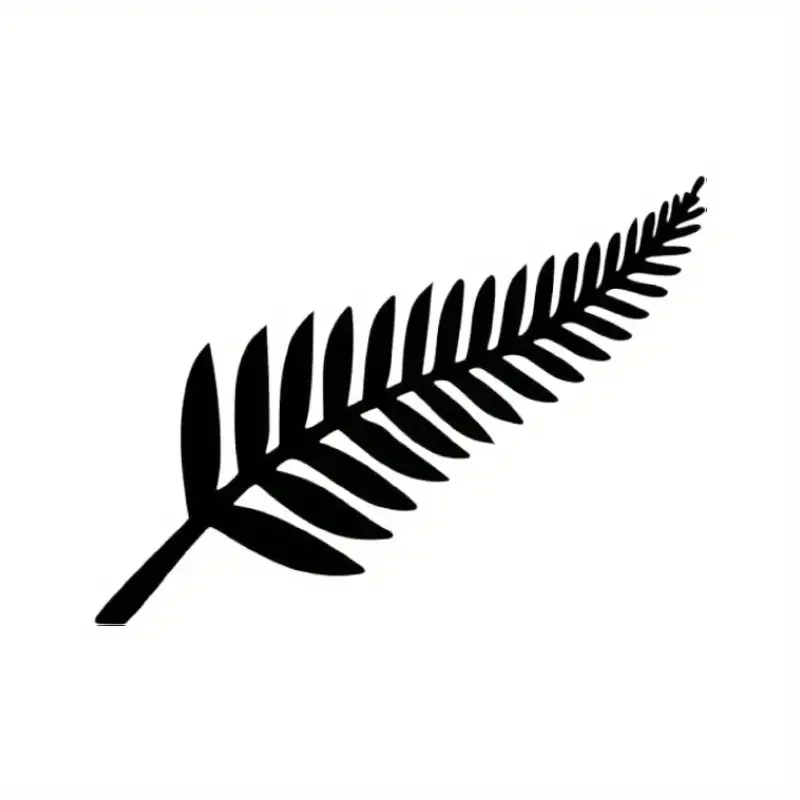 NZ National Theme Vinyl Stickers New Zealand Fern Plant Waterproof Graphic Decals for Car Truck Motorcycle Laptop Tool Decor