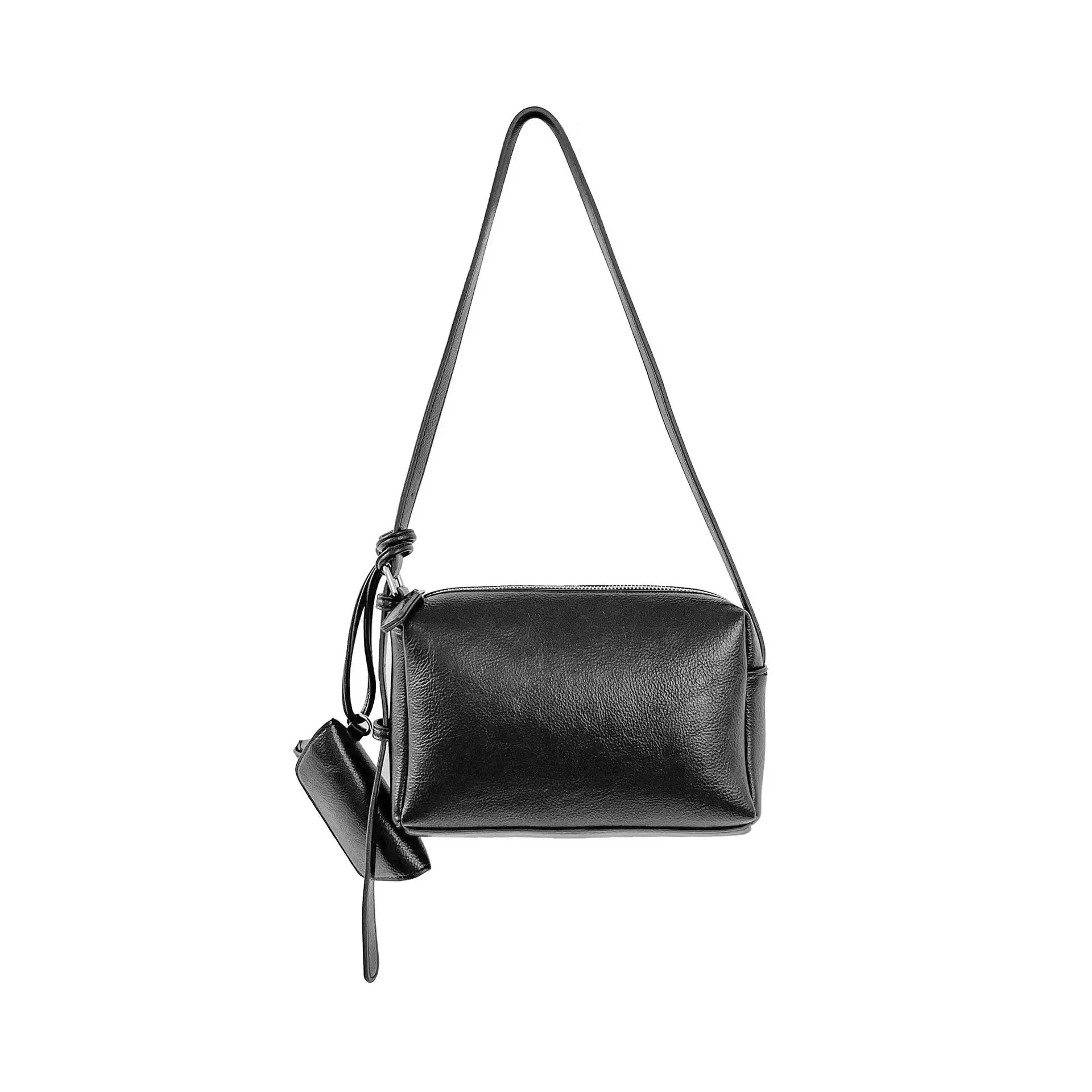 الكورية نمط الراقية الجلود الناعمة حقيبة مربعة عصرية بسيطة متعددة الاستخدامات بولي PU حقيبة كتف حقيبة كروسبودي 2025 صيف جديد حقيبة يد #6