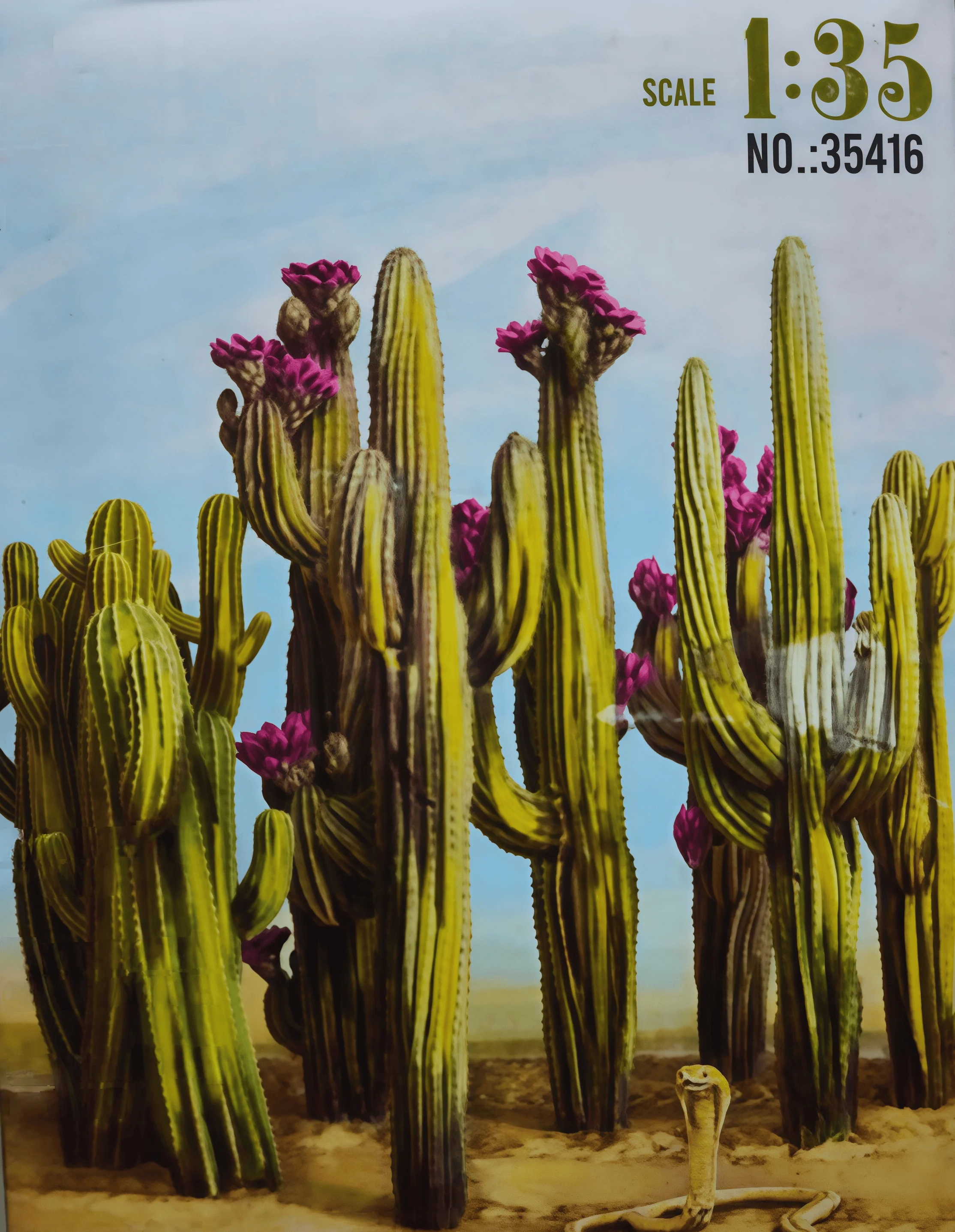 

1:35 Cast Resin Model Assembly Kit, GK, Resin Cactus Layout Prop, Unpainted