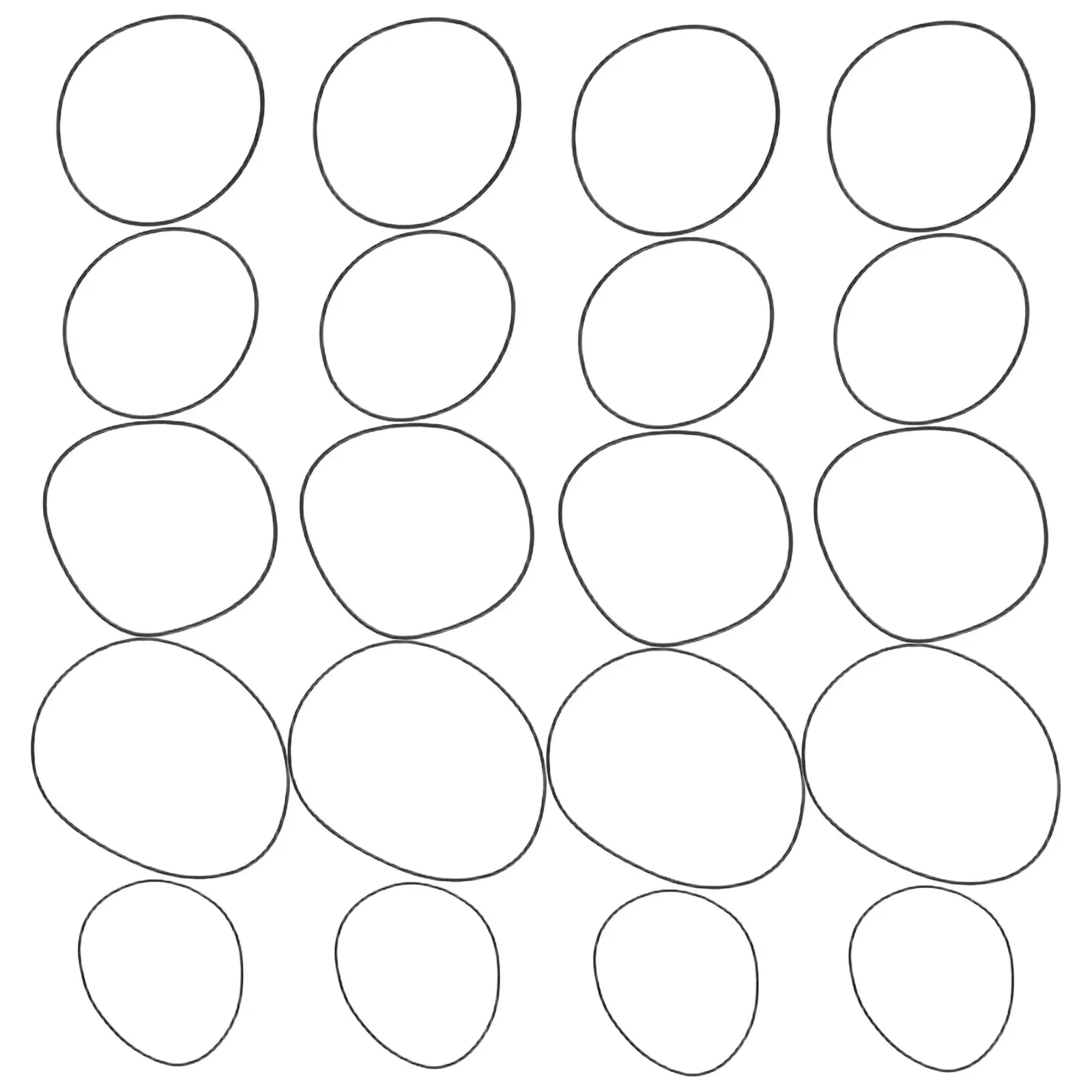 

10pcs Watch Waterproof Gasket Round Rubber Sealing Rings 0.5-0.9Mm Thickness Replacement Kit For Watch Back Cover Repair