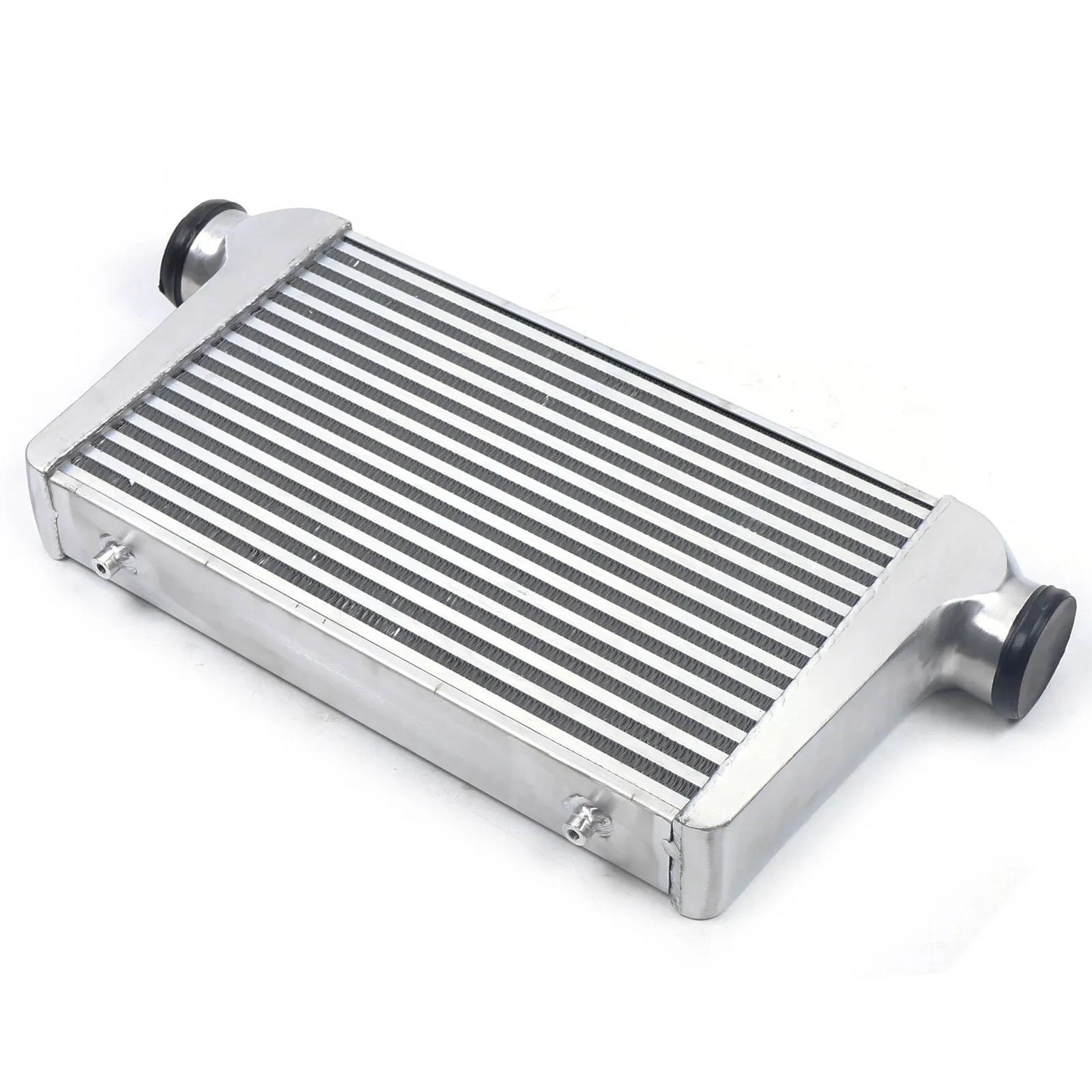 ชุดอินเตอร์คูลเลอร์อลูมิเนียมติดตั้งด้านหน้า ขนาด 25x12x3 นิ้ว พร้อมท่อเข้า/ออกขนาด 3 นิ้ว - ประสิทธิภาพสูง ใช้ได้กับเทอร์โบทั่วไป (FMIC)