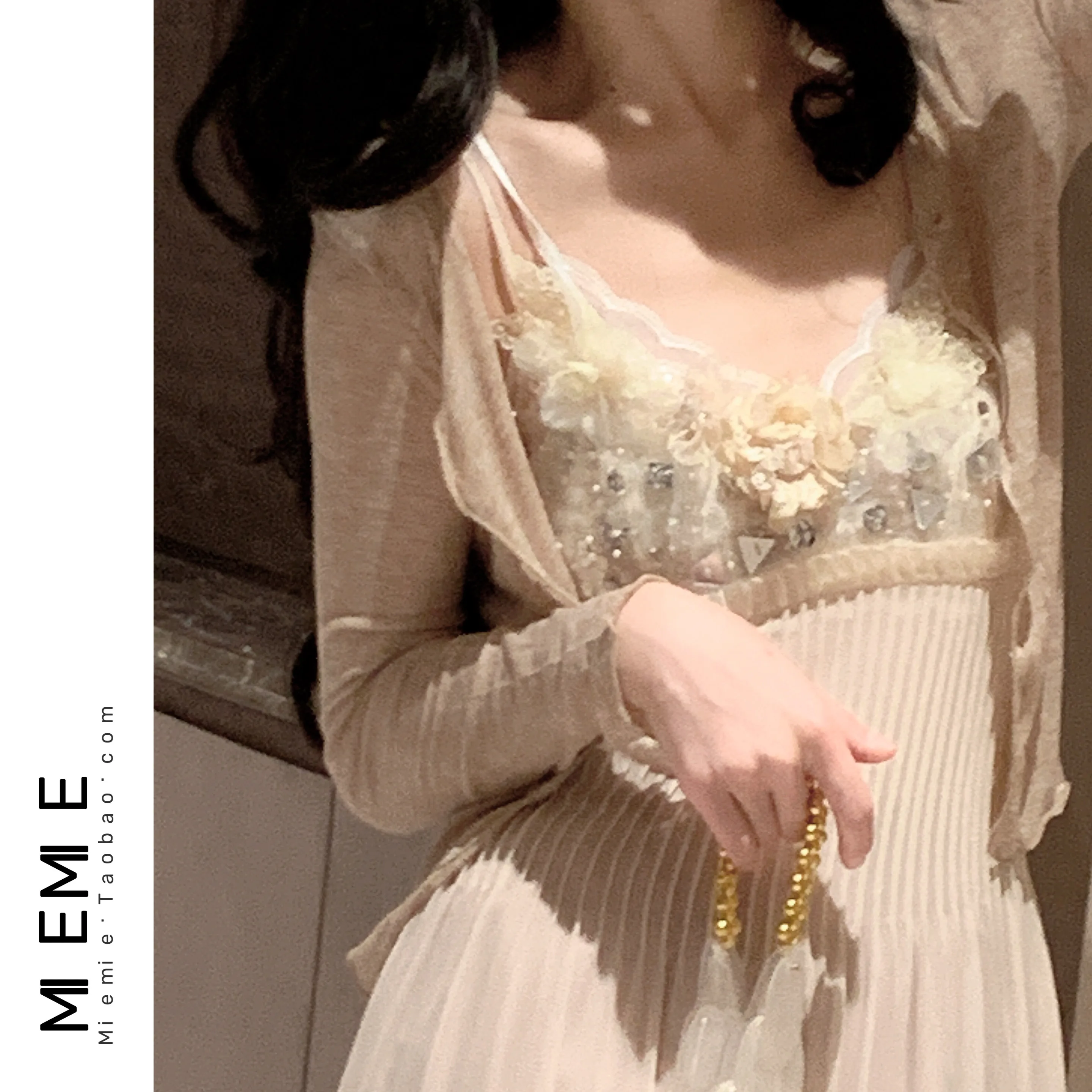 

Тонкий вязаный свитер из смеси чистой шерсти, кардиган, повседневный базовый кардиган с V-Ne Long Sve Commute Faion на одной пуговице