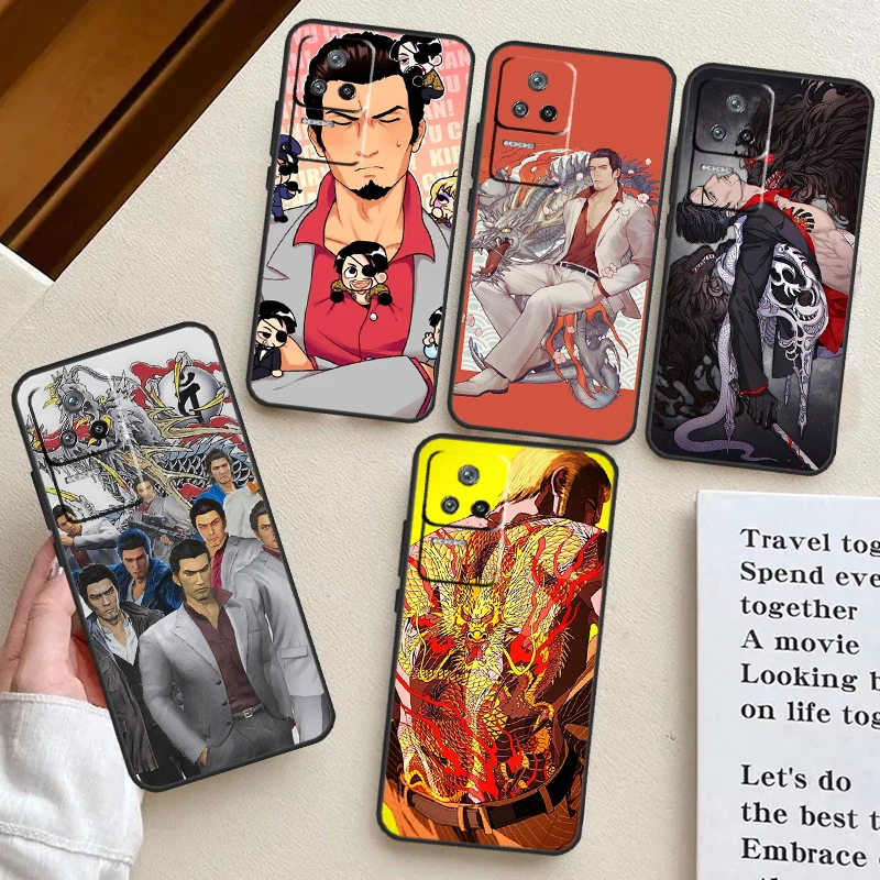 Yakuza 0 Game Case For Xiaomi 13T 12T 11T 14 Pro 12 13 Lite POCO X3 X4 X5 X6 Pro F3 F5 M5s M6 Pro Cover