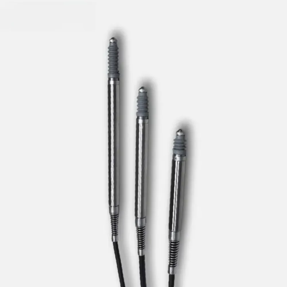 Pen-type spring reset LVDT linear displacement sensor 304/316L stainless steel 0.15% linearity hydraulic position sensor