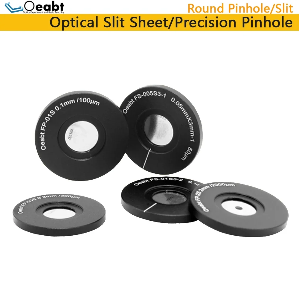 Optical Slit Precision Pinhole Aperture Small Hole Grating Sheet Through Light Precision Experiment Micro-diameter Light-shield