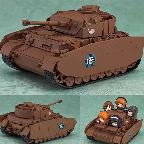 

In Stock Original Figma Vehicles Panzerkampfwagen IV Ausf. D Finals Girls Und Panzer Anime Action Figure Character Toy Doll