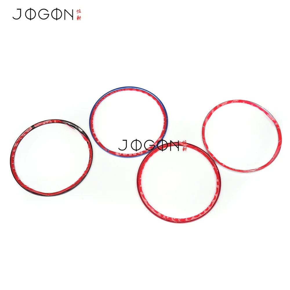 Zierleisten-Set für Mazda 3 CX-30 CX-50 2022-2025: Lenkrad- und Mittelkonsolen-Ring-Aufkleber-Abdeckung aus Legierung – Zubehör für den Innenraum – Detail 5