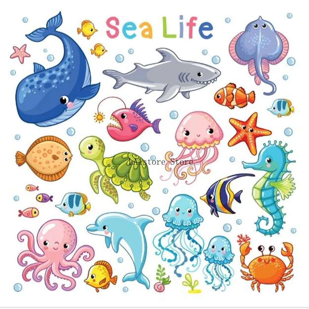 

2024 New Arrivals Marine Animal Fish Set Metal Cutting Dies Scrapbooking Album Paper Cards Decorative Crafts Embossing Die Cuts