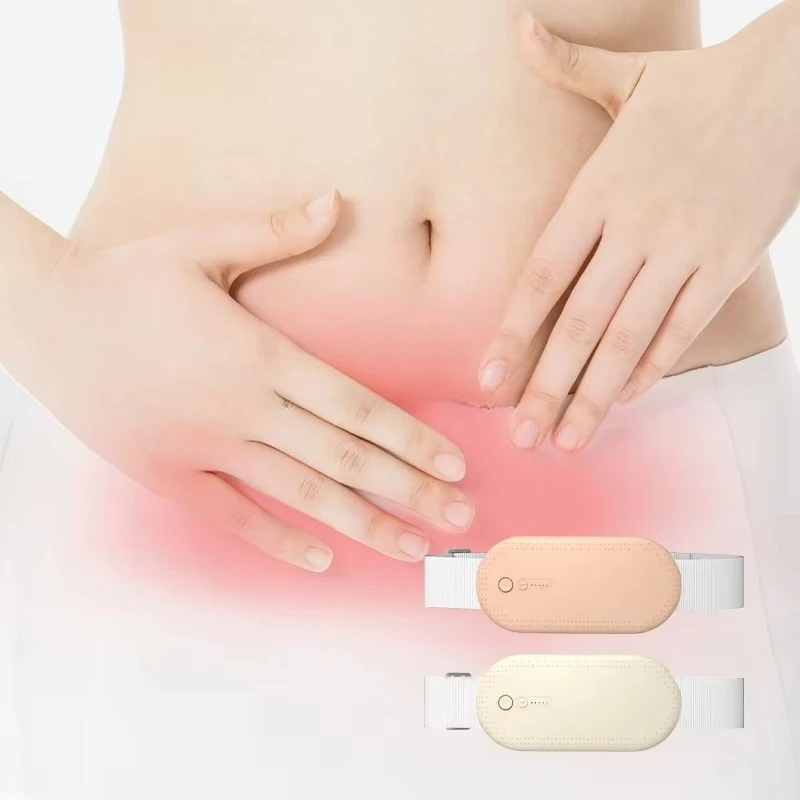 

Warm Uterus Menstrual Heated Belt Heat Palacee Waist Belt Menstrual Pain Relief Period Cramp Massager Rechargeable