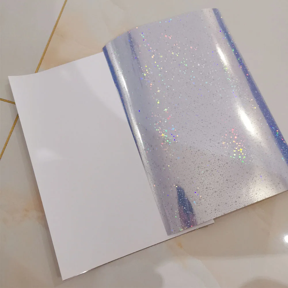 Free Ship 20 Sheets A4 Holographic Laser Sticker Waterproof Quick Drying Label Paper Blank Self-adhesive Inkjet Printable Photo