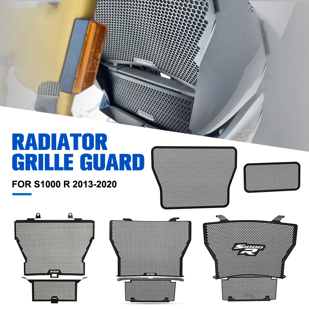 

Radiator Grille Guard Oil Cooler Protect Grill Cover For BMW S1000 R 2013-2014-2015-2016-2017-2018-2020 Motorcycle Accessories