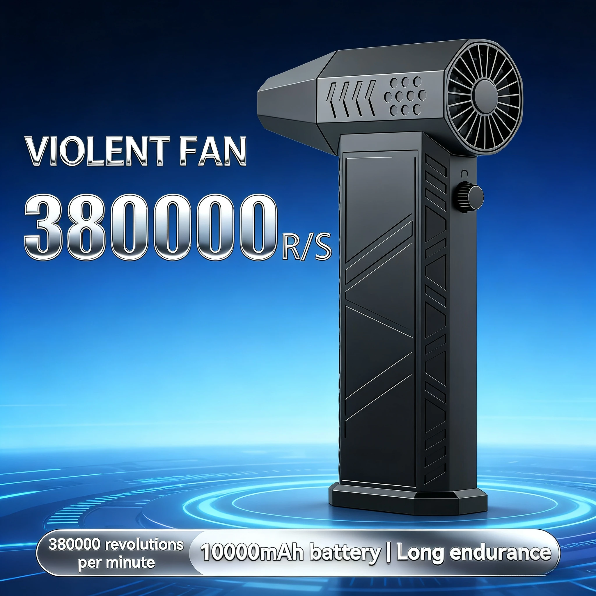 

Турбоструйный вентилятор, 380000 об/мин, вакуумный высокоскоростной вентилятор X9, беспроводной пылесос со сжатым воздухом, портативный турбовентилятор, струйный пылеодув