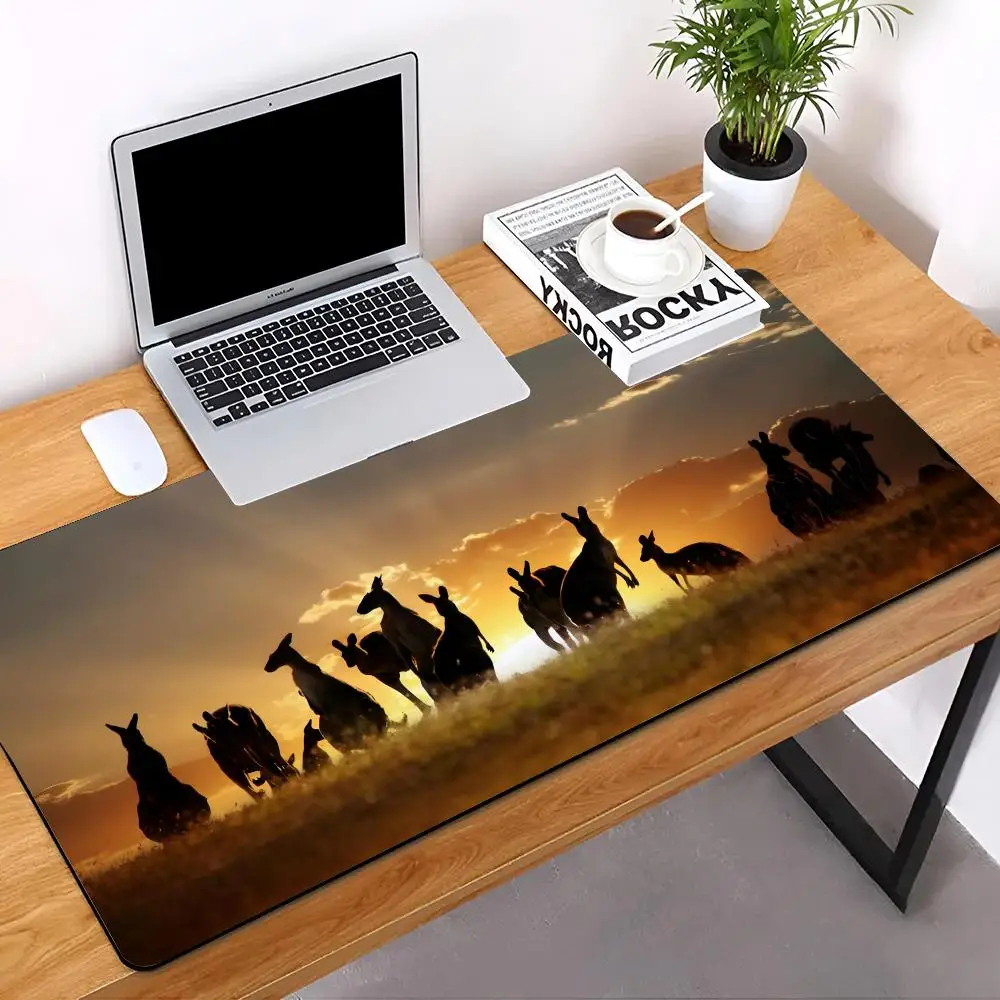 Kangaroo MINISO Mouse Pad E-sports players Desk Mat With Pad Gaming Accessories Prime Gaming Keyboard Pad XXL 90x40cm