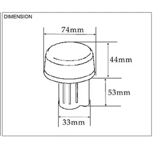 ONWA KA-GC9A 9-Axis Electronic Compass with Built-in High Accuracy GPS Module