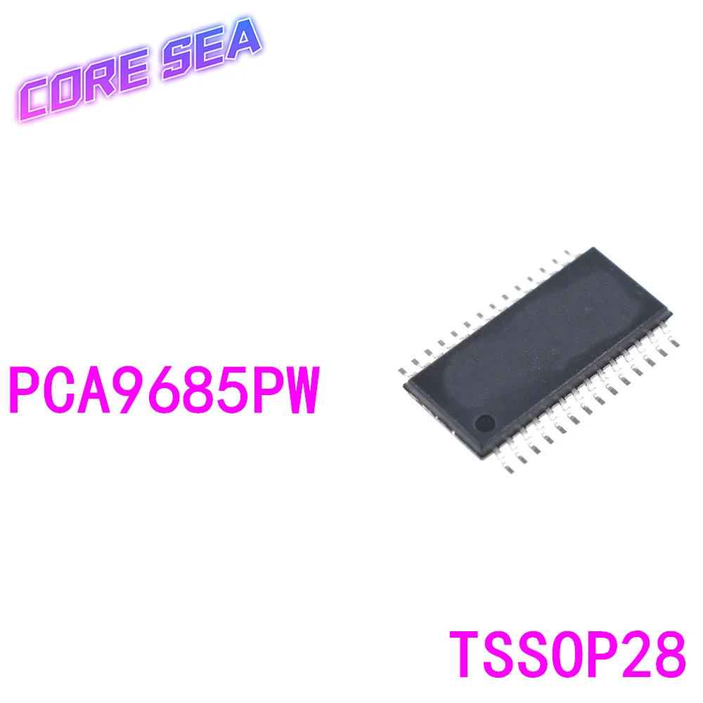 

10PCS PCA9685PW PCA9685 chip TSSOP28 LED driver chip IC