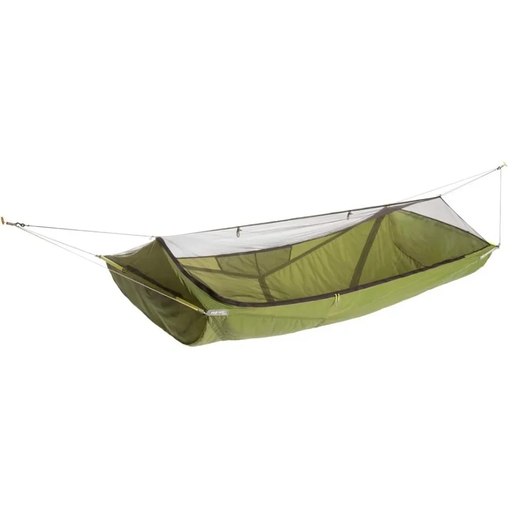 

SkyLite Hammock - 1 Person Flat, Portable Hammock - Integrated Hammock Bug Net - for Camping, Hiking, Backpacking, Travel