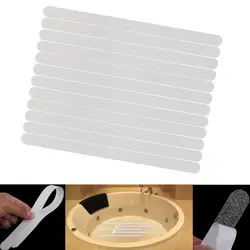 12pcs Anti Slip Bath Grip Stickers Non Slip Shower Strips Flooring Safety Tape Bathtub Mat Pad For Bathroom Shower Floor Tape