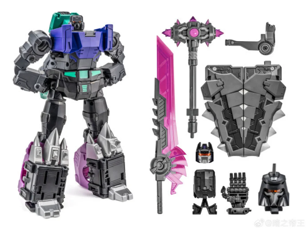 In Stock Transformed Toys NA H72B Mirror Color Typhon Ankylosaurus Dinosaur Combination Accessories Small Scale Collection Gift