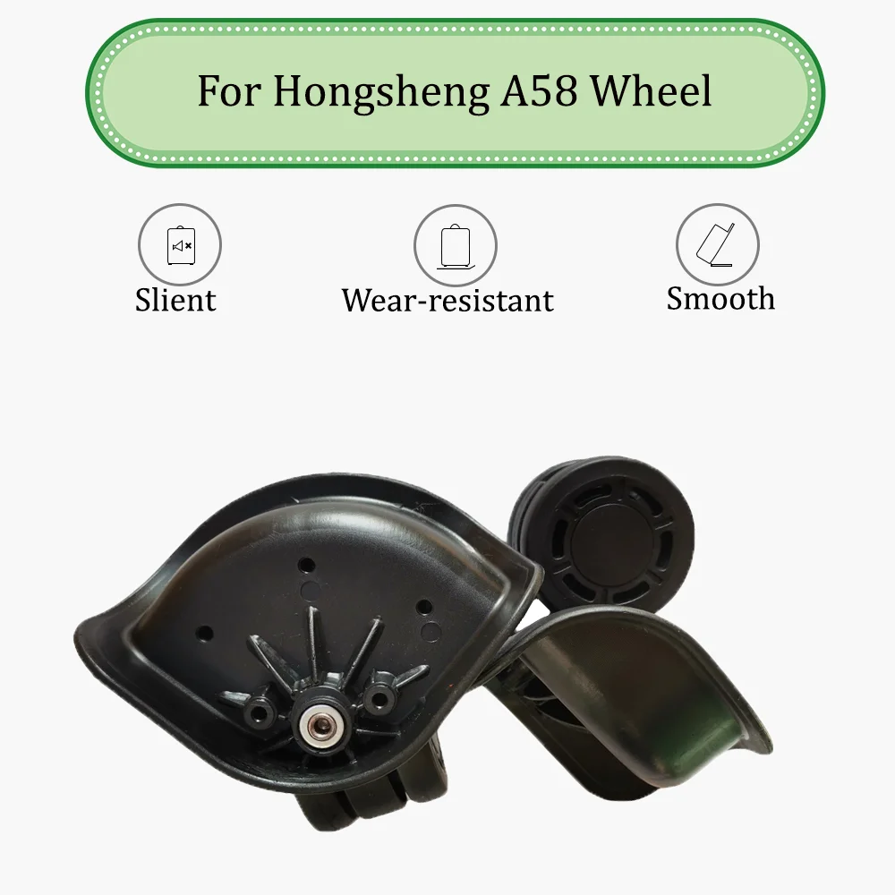 For Hongsheng A58 Universal Wheel Trolley Case Wheel Replacement Luggage Pulley Sliding Casters Slient Wear-resistant Repair