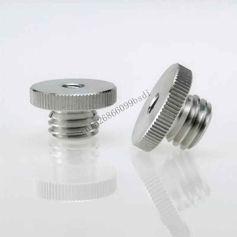 11UA 1/4 インチから 5/8 インチのマイクネジアダプター、マイク用マイクマイクスタンドレベル用