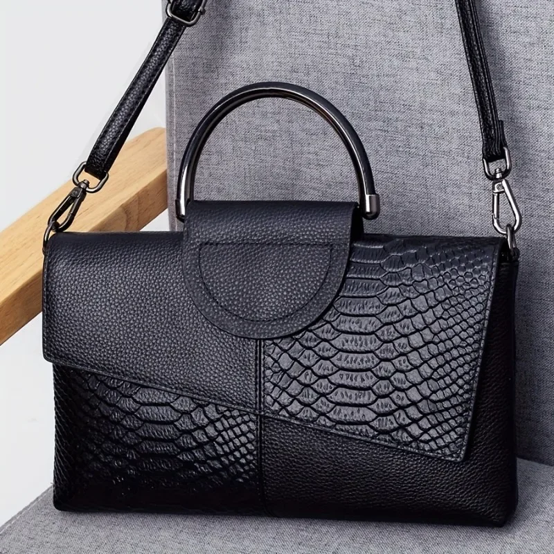 Fashionable Large Capacity Single Shoulder Crossbody Bags, Korean Version Versatile Women's Handbag, Commuting Banquet