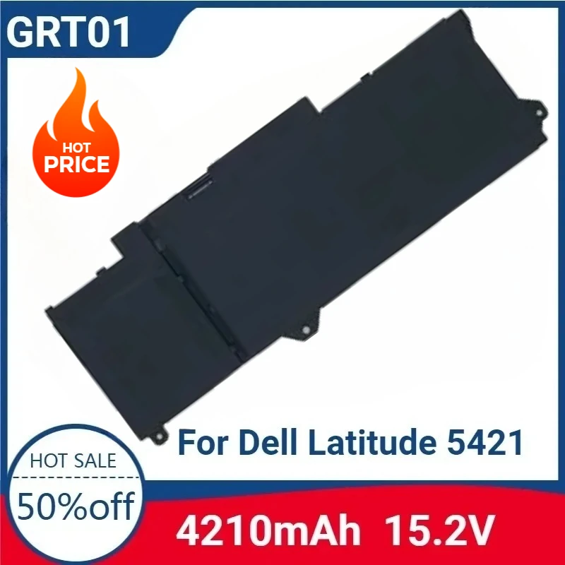 

For Dell Latitude 5421 5431 5521 5531 Precision 3561 3470 3561 3571 m17 R5 AMD 9JRV0 0P3TJ For GRT01 15.2V 64Wh Laptop Battery