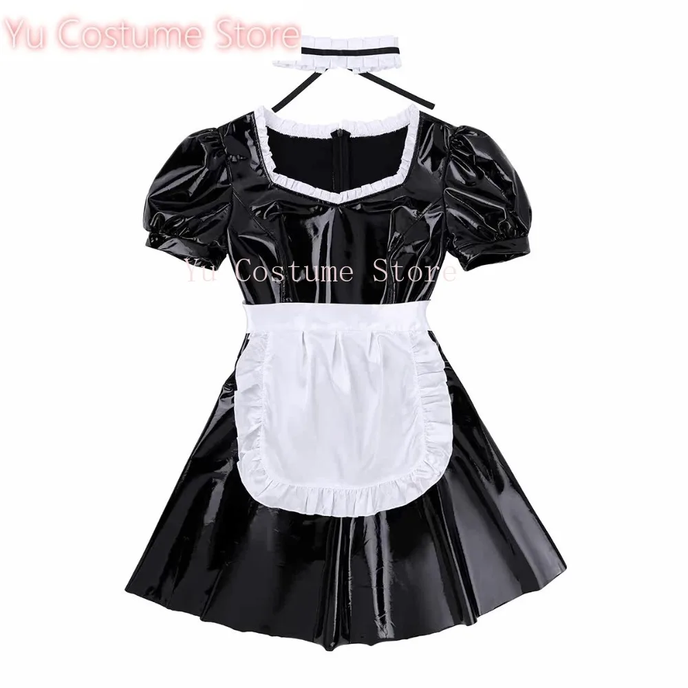 

Anime Female Cosplay Halloween Costume Adult Maid Dress Stage Performance Carnival Party Fancy Dress