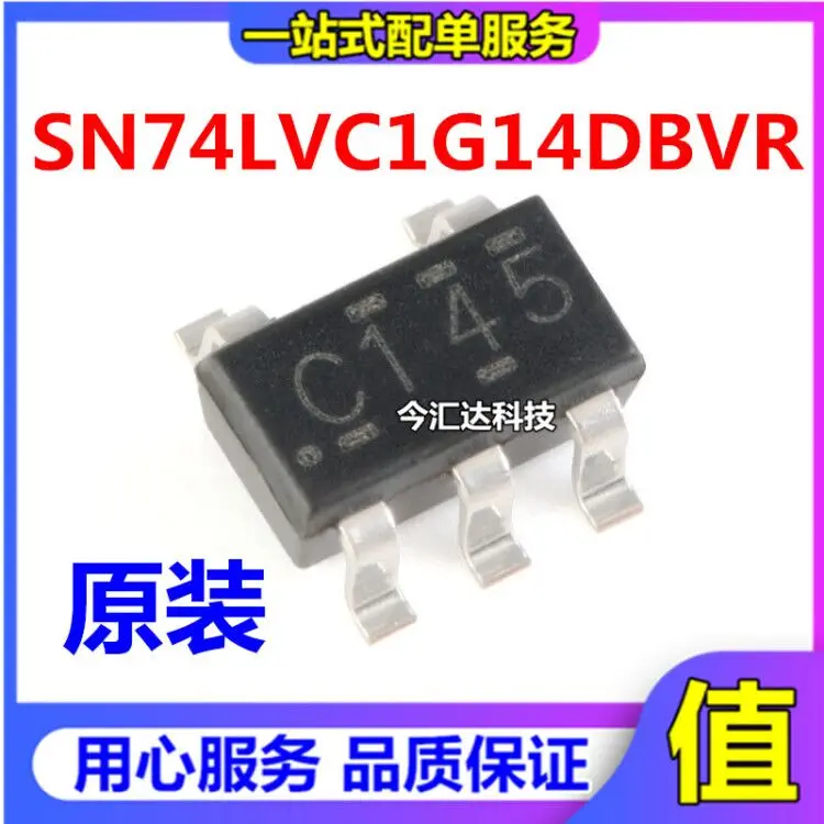 

30 шт. оригинальные новые 30 шт. оригинальные новые SN74LVC1G14DBVR C14F шелкография одиночный триггер Шмидта инвертор
