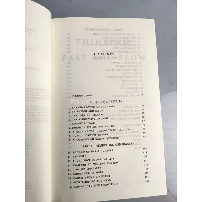 popular Thinking Fast and Slow Economic Books In English Self Management Novels