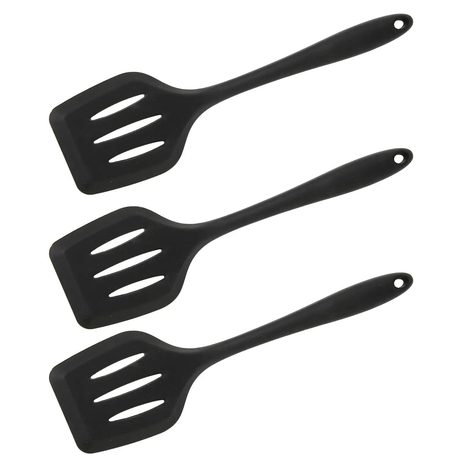 Spatola tornio scanalata in Silicone per cucina per utensili da cucina