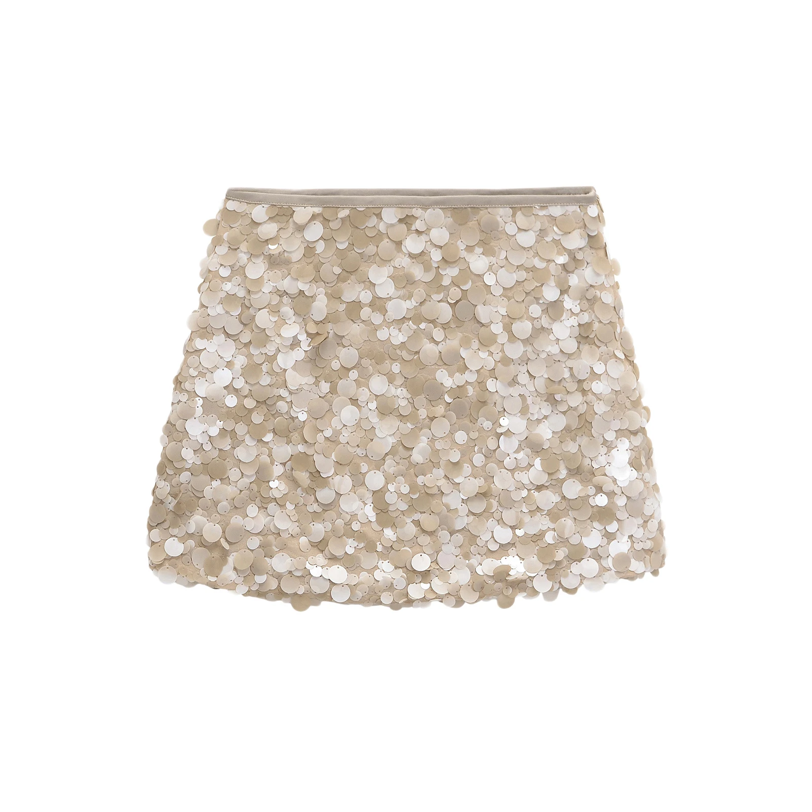 

Combhasaki Women Luxury Glitter Sequin Slim Fit Summer Side Zipper Waist Bodycon Short Mini Pencil Skirt Clubwear for Bar Party