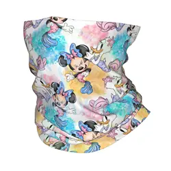 Custom Mickey Mouse Art Cartoon Bandana Neck Gaiter for Ski Cycling Women Men Wrap Scarf  Balaclava Warmer